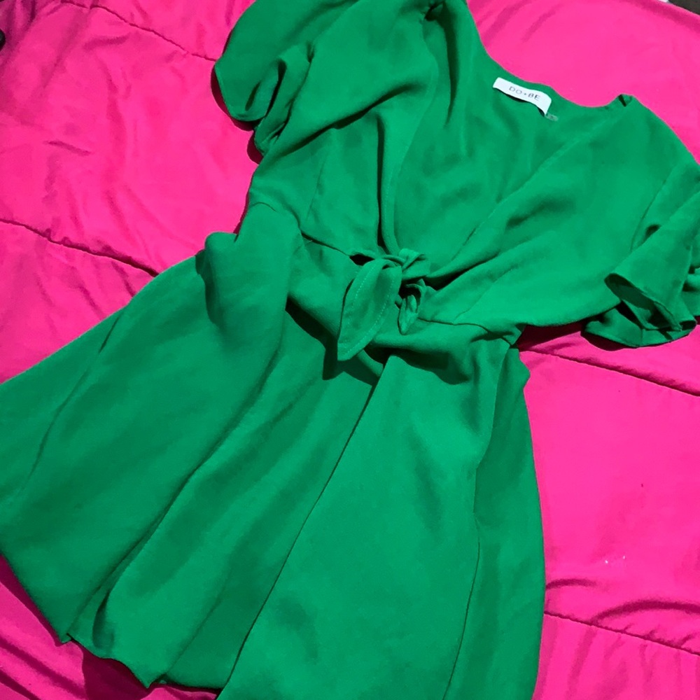 Green dress